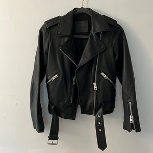 All Saints Balfern Leather Jacket